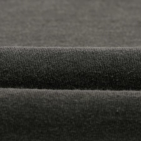 Short Sleeve Henley Tee in Pitch Black
