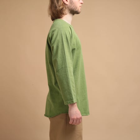 Baseball Tee Matcha Green