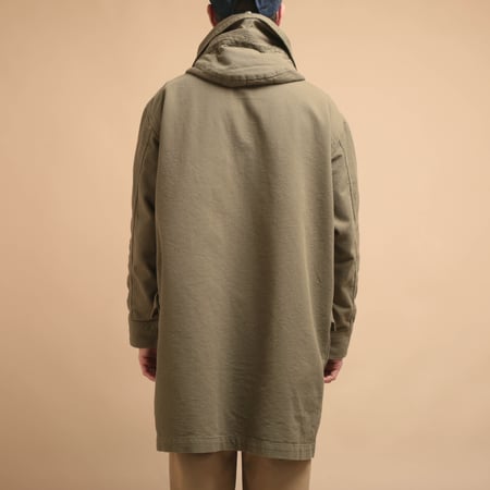 Dobby Mods Coat Olive Drab