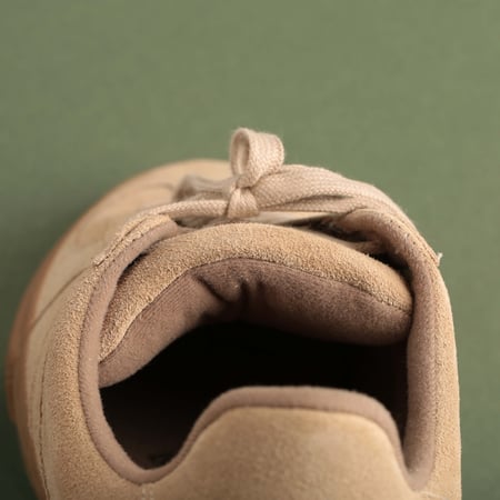 German Military Trainer Beige Suede