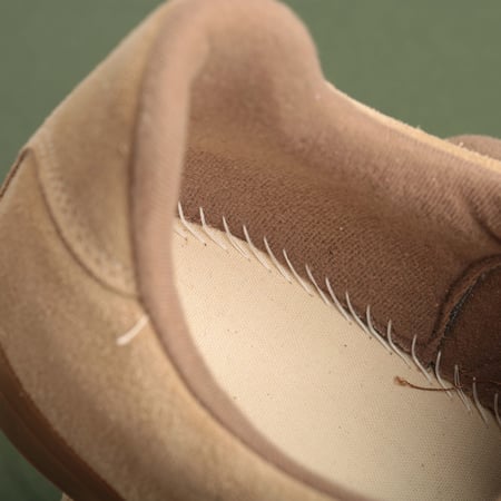 German Military Trainer Beige Suede