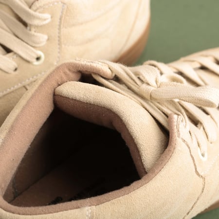 German Military Trainer Mid Panna Suede