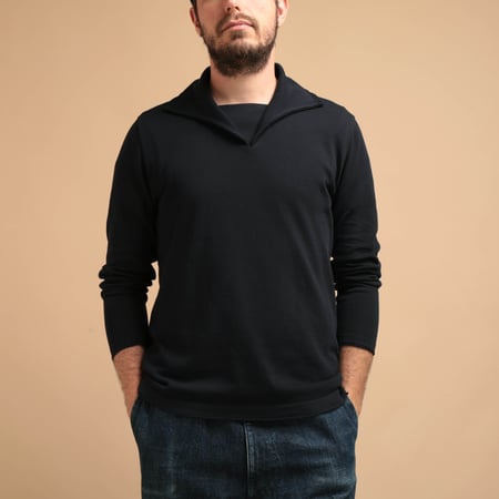 GRP / L/S Sailor Polo Blue