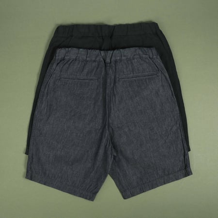 F4168 Sicilia Denim Shorts Black