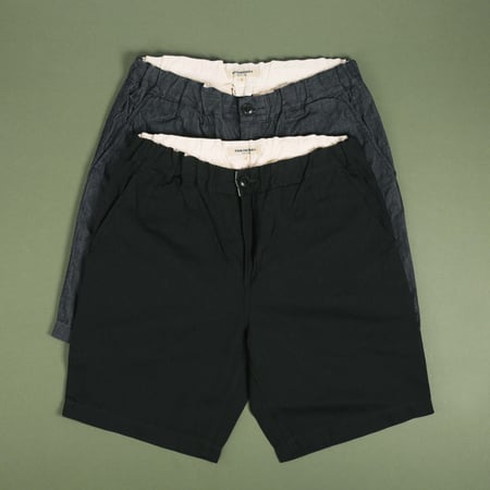 F4168 Sicilia Denim Shorts Black