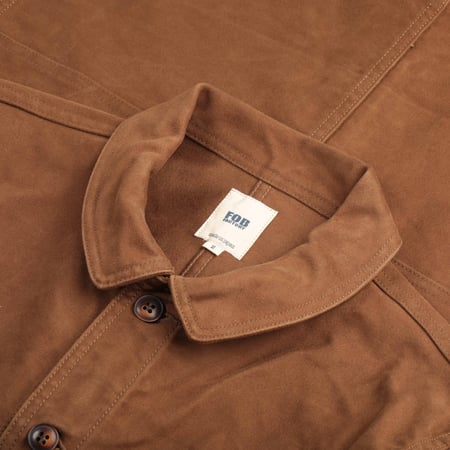 French Moleskin Jacket Brown