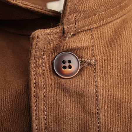 French Moleskin Jacket Brown