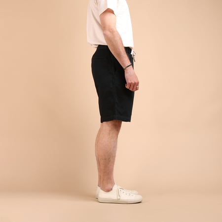F4168 Sicilia Denim Shorts Black