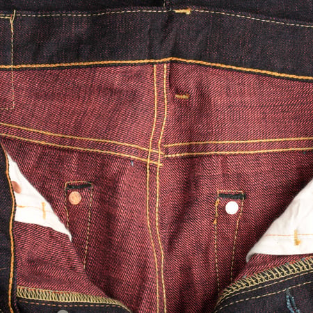 D1858 Hinode 15oz Relaxed Tapered