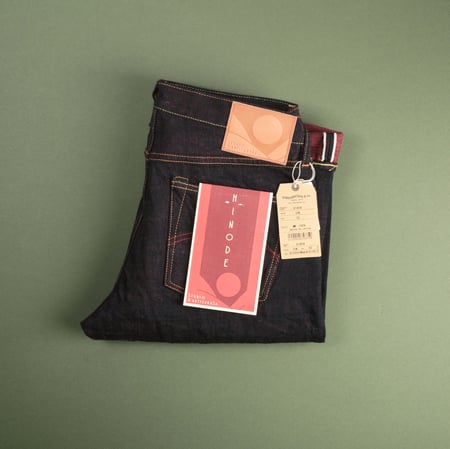 D1858 Hinode 15oz Relaxed Tapered