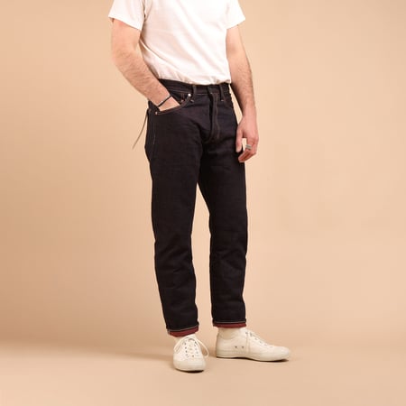 D1858 Hinode 15oz Relaxed Tapered