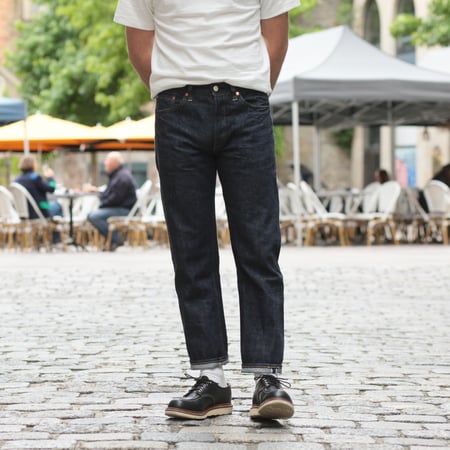 Lot 900XX Slim One Wash Selvedge Denim