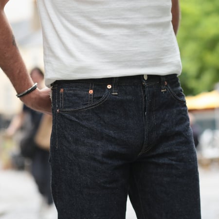 Lot 900XX Slim One Wash Selvedge Denim