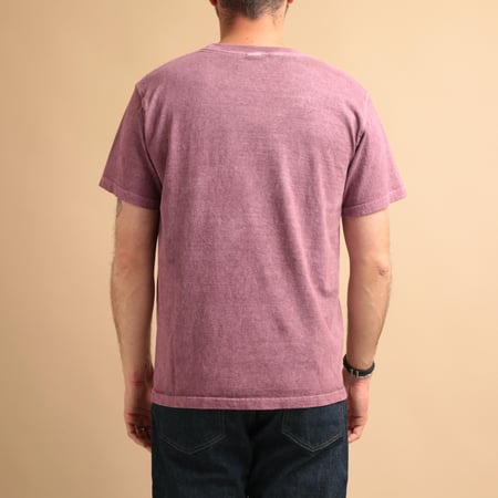 Short Sleeve Crew T-Shirt in Azuki Color