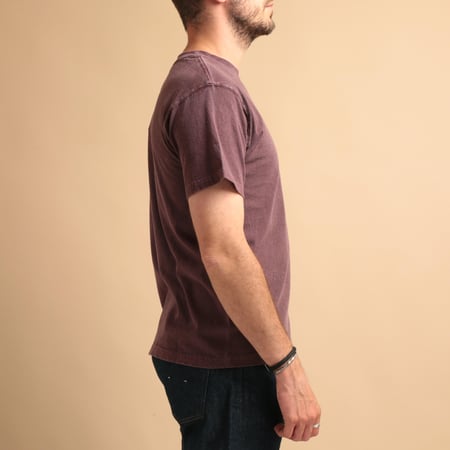 Short Sleeve Crew T-Shirt P-Bordeaux