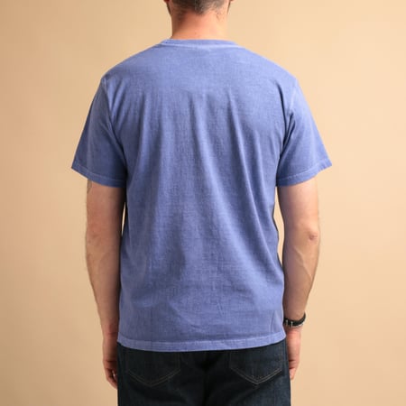 Short Sleeve Crew T-Shirt in Light Purple
