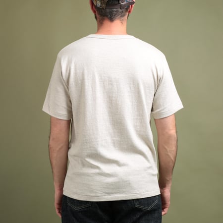 Lot 4601 Henley Neck T-Shirt Oatmeal