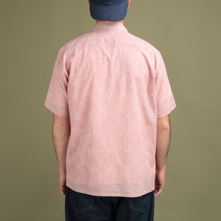 KARDO x FLÂNEURS / S/S Shirt Bandhani Carnation Pink