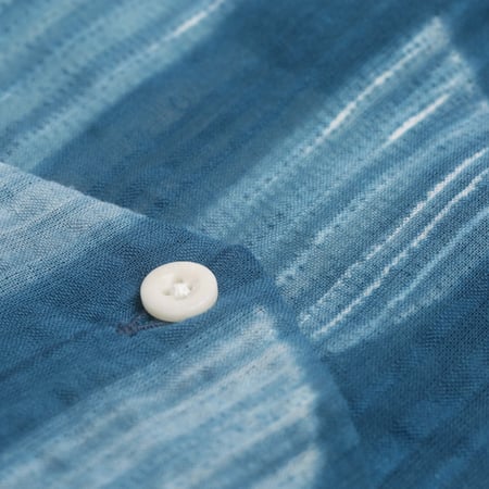 KARDO x FLÂNEURS / S/S Shibori Dyed Seersucker Shirt