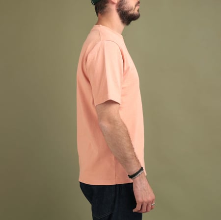 Dotsume Pocket T-Shirt Coral