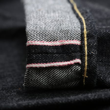 Image_Flâneurs_MOMOTARO / 0605-13 Natural Tapered 13oz Zimbabwe Cotton_detail-selvedge