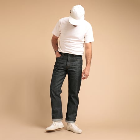 image flâneurs NAKED & FAMOUS TrueGuy Left Hand Twill Selvedge porté