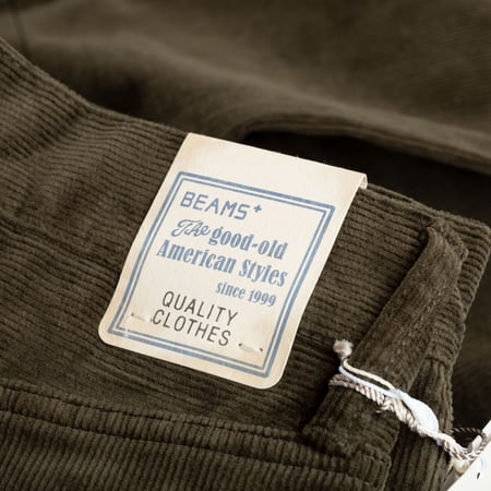 5 Pocket Tapered Corduroy Olive