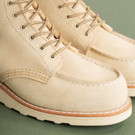 Women Moc Toe 3328 Cream Abilene