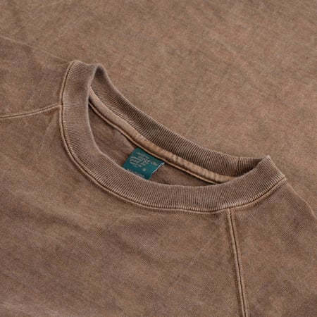 Heavy Raglan Pocket T-Shirt L/S P-Brown