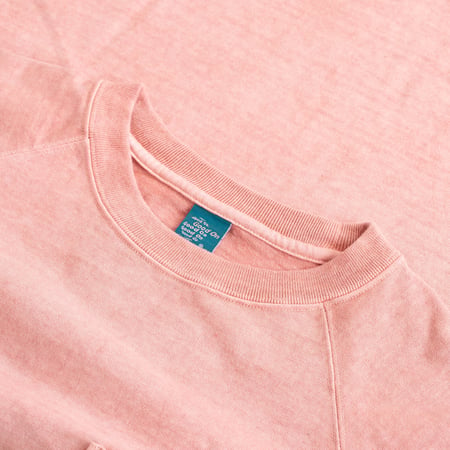 Heavy Raglan Pocket T-Shirt L/S P-Coral