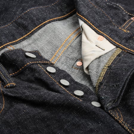 0405-82IE High Tapered 16oz Textured Denim