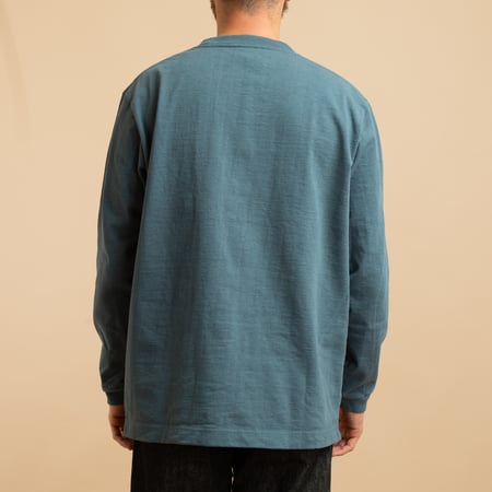 Dotsume L/S T-Shirt Dark Turquoise