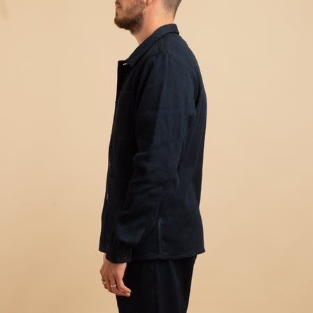 JAPAN BLUE / 11oz Indigo Sashiko Coverall Jacket