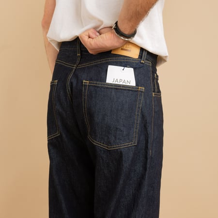 JAPAN BLUE / Indigo 13oz Wide Tapered 5-Pocket Pants