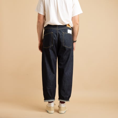 JAPAN BLUE / Indigo 13oz Wide Tapered 5-Pocket Pants