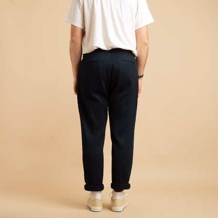 JAPAN BLUE / 11oz Indigo Sashiko Easy Tapered Pants