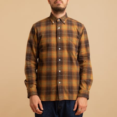 BD 30/2 Shaggy Check Orange
