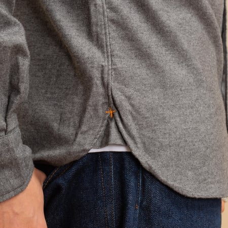 BD Solid Grey Flannel