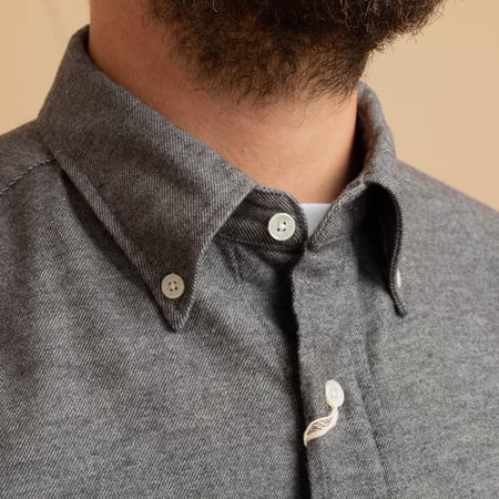 BD Solid Grey Flannel