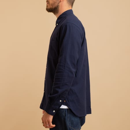 BD Solid Navy Flannel