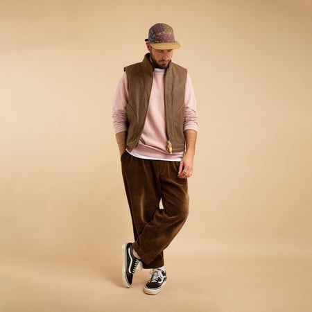 Dark Tan Mountain Vest