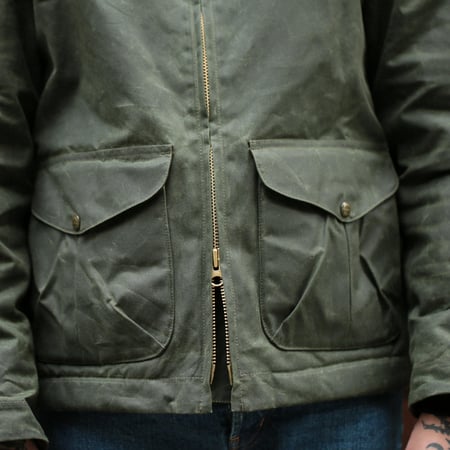 Dark Green Blazer Coat