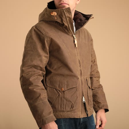 Dark Tan Blazer Coat