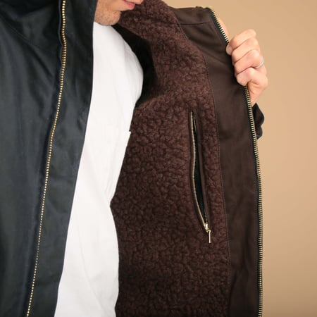 Navy Blazer Coat