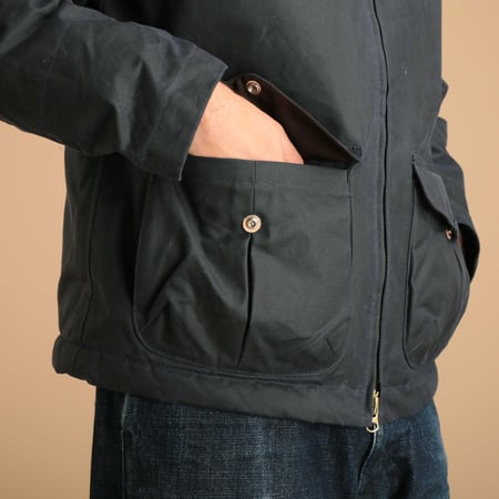 Navy Blazer Coat