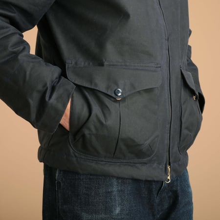 Navy Blazer Coat