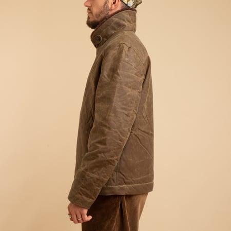 New Deck Jacket Dark Tan