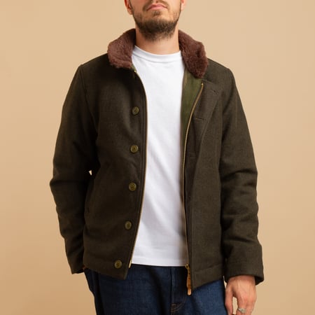 Dark Green Deck Jacket