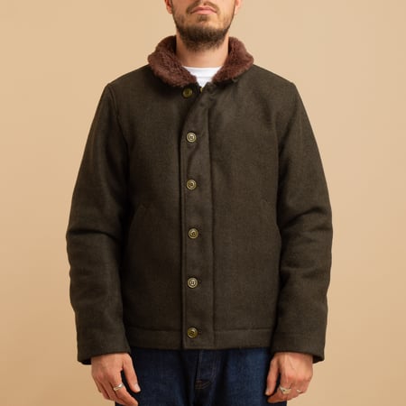 Dark Green Deck Jacket
