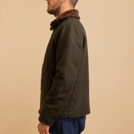 Dark Green Deck Jacket